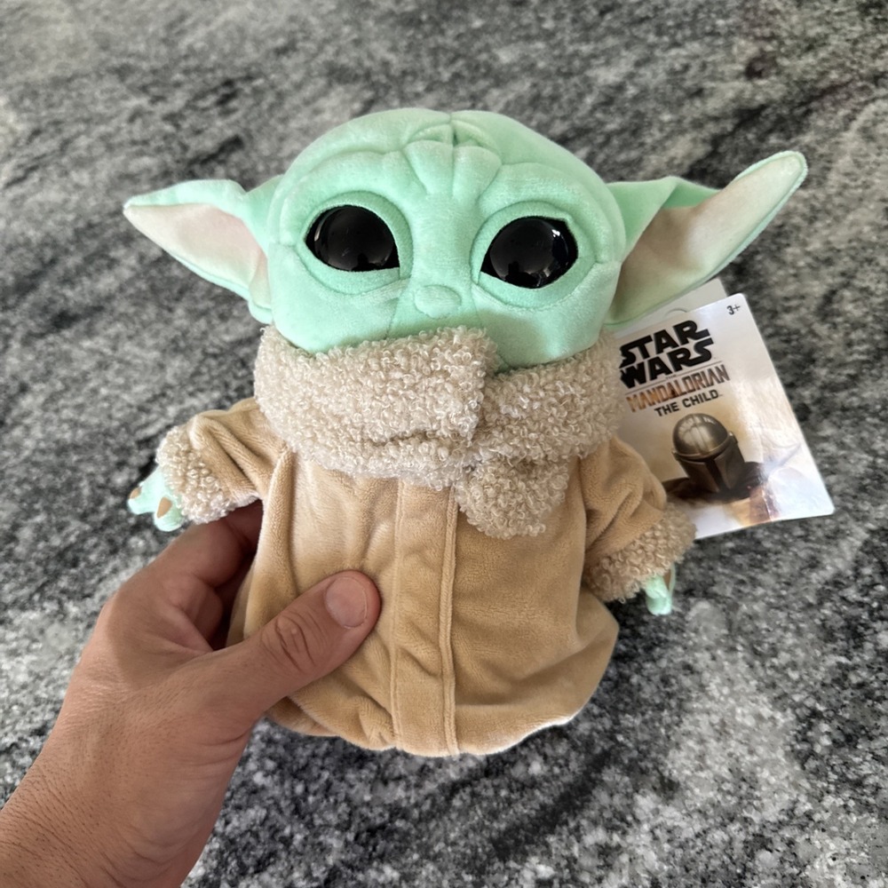 8" Star Wars Mattel Mandalorian The Child Baby Yoda Grogu Plush Stuffed - NEW